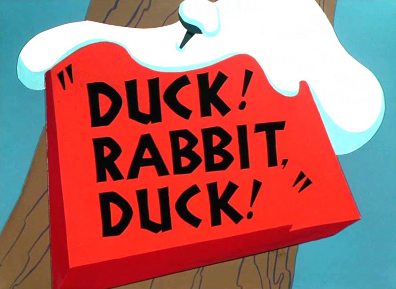 File:Duck! Rabbit, Duck! Title Card.png - Looney Tunes Wiki