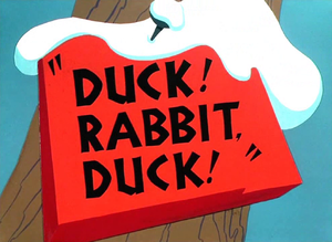 Duck! Rabbit, Duck! Title Card.png