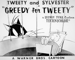 Greedy for Tweety lobby card.png