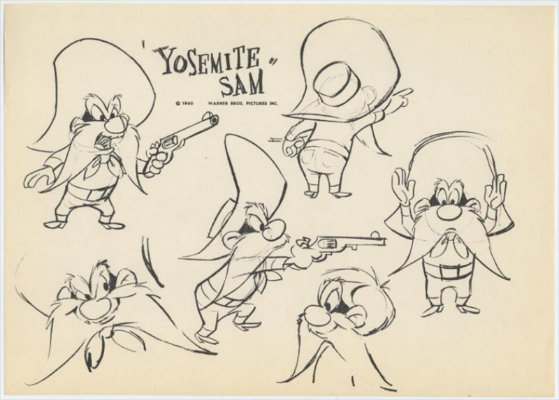 File:Yosemite Sam model sheet 1960.png