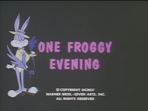 One Froggy Evening TV title card.png