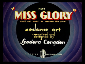 Page Miss Glory title card.png